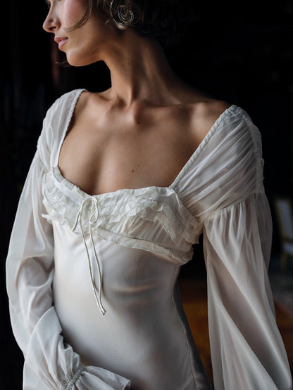 For Love and Lemons - Evy Gown - White