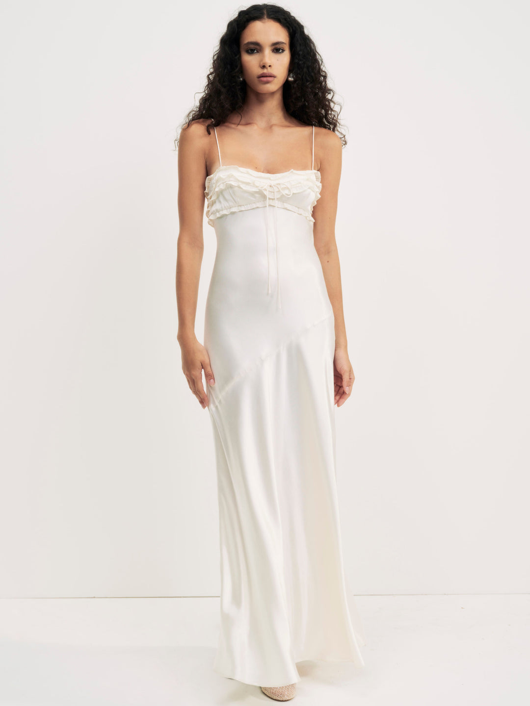 For Love and Lemons - Natalie Maxi Dress - Cream