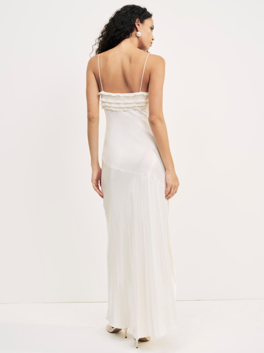 For Love and Lemons - Natalie Maxi Dress - Cream