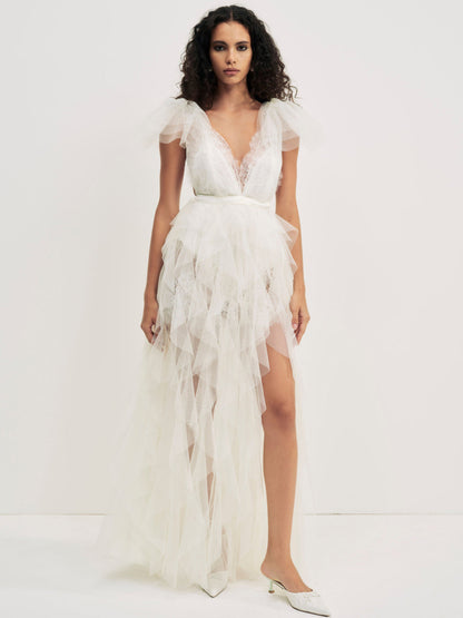 For Love and Lemons - Maxine Gown - White