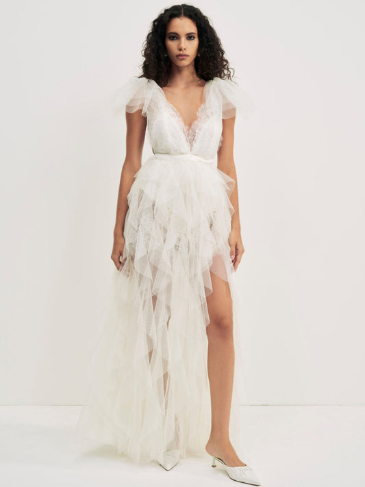 For Love and Lemons - Maxine Gown - White