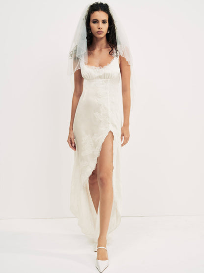 For Love and Lemons - Clemence Maxi Dress - Cream