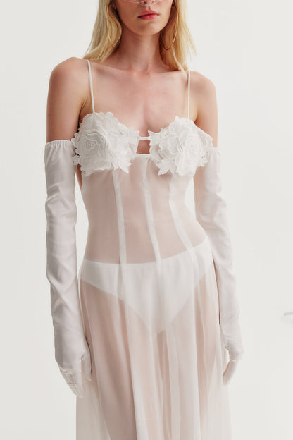 For Love and Lemons - Chiara Bridal Gown - White