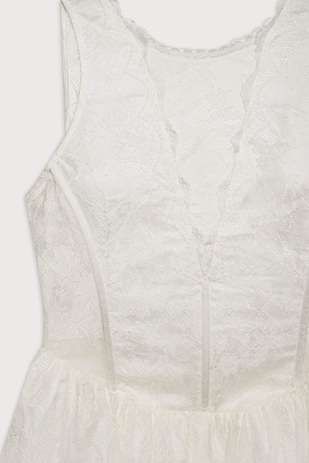 For Love and Lemons - Tara Mini Dress - White