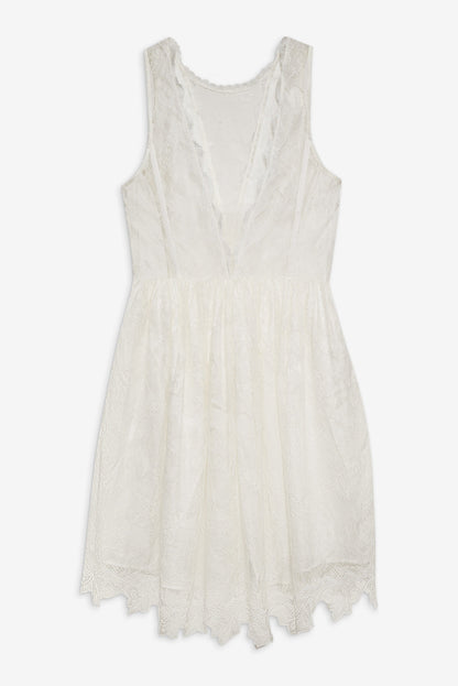 For Love and Lemons - Tara Mini Dress - White