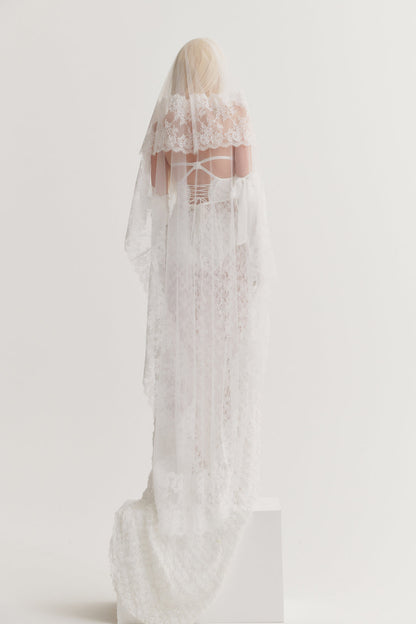 For Love and Lemons - Arabella Bridal Gown - White