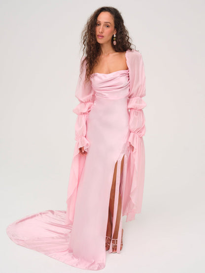 For Love and Lemons - Willow Gown - Light Pink