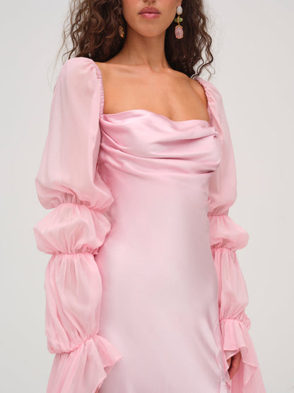 For Love and Lemons - Willow Gown - Light Pink