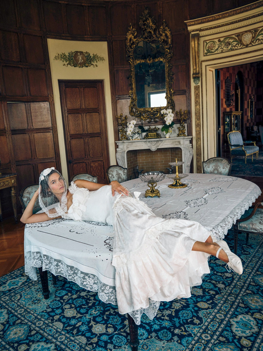 For Love and Lemons - Diana Gown - White