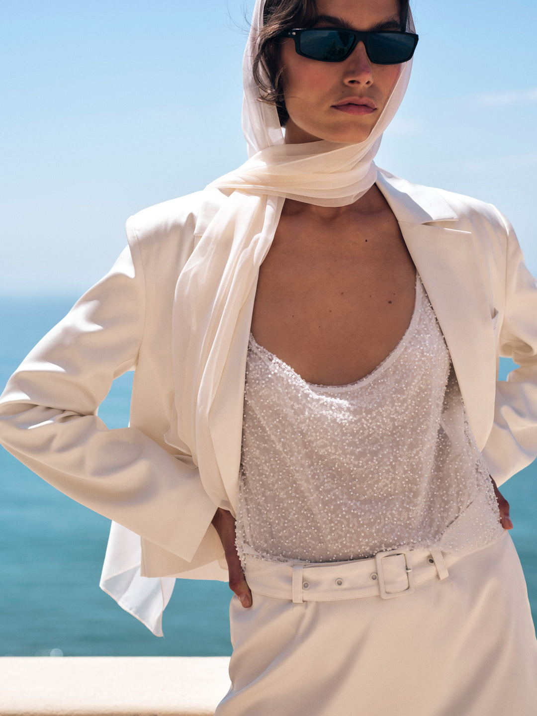 For Love and Lemons - Hariette Blazer - Cream