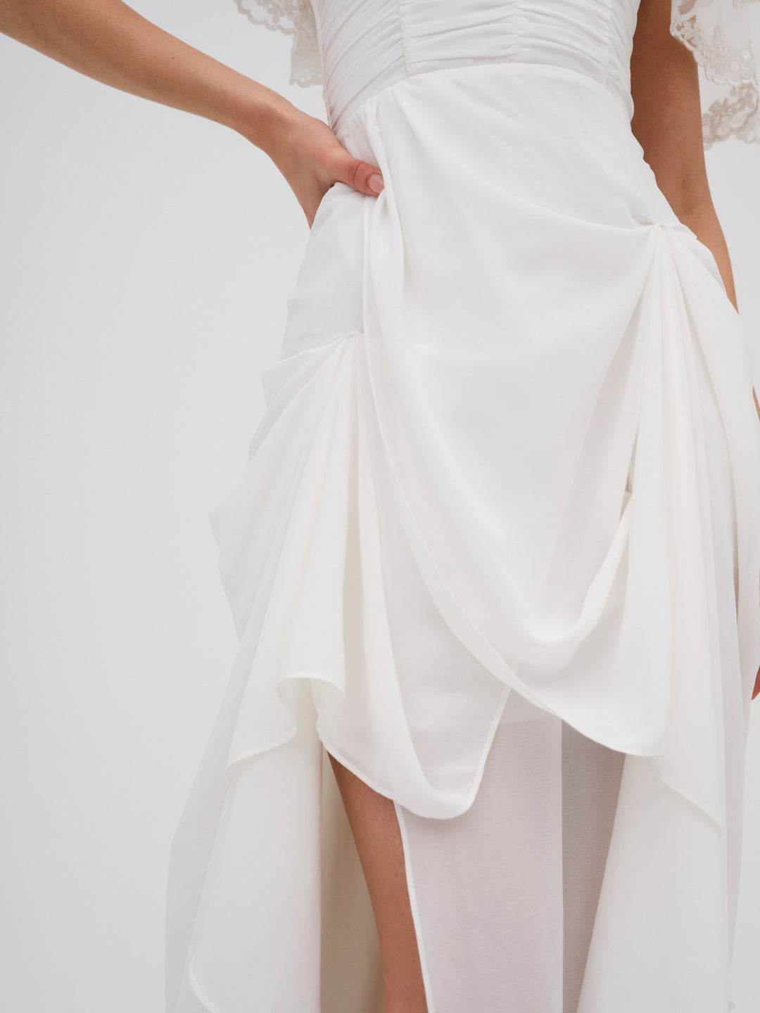 For Love and Lemons - June Maxi Dress - White