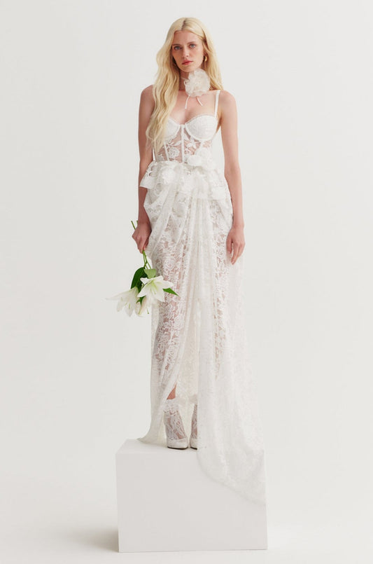 For Love and Lemons - Alora Bridal Gown - White
