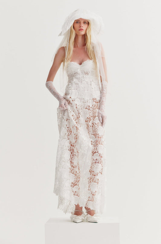 For Love and Lemons - Marisol Bridal Gown - White