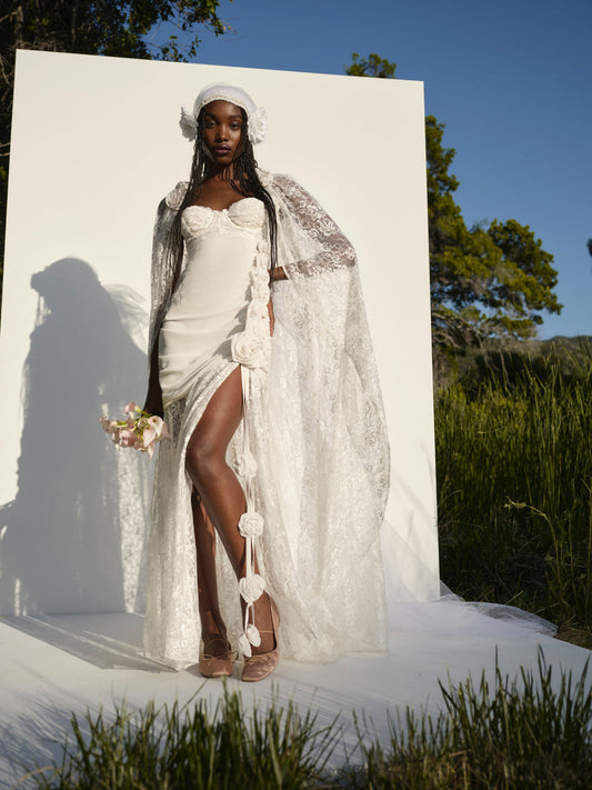 For Love and Lemons - Bellany Gown - White