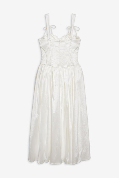 For Love and Lemons - Antoinette Taffeta Gown - White