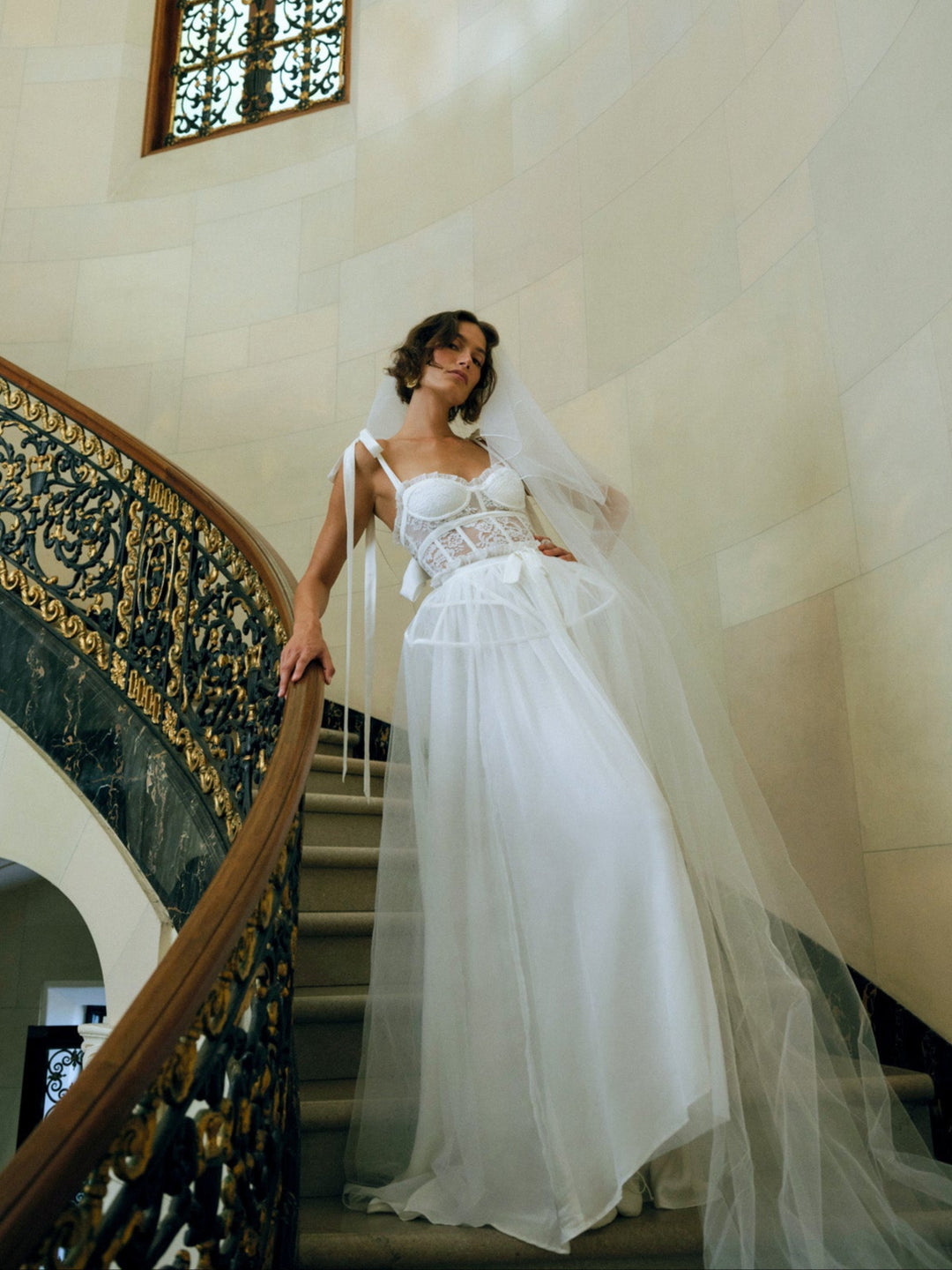 For Love and Lemons - Valetta Gown - Cream