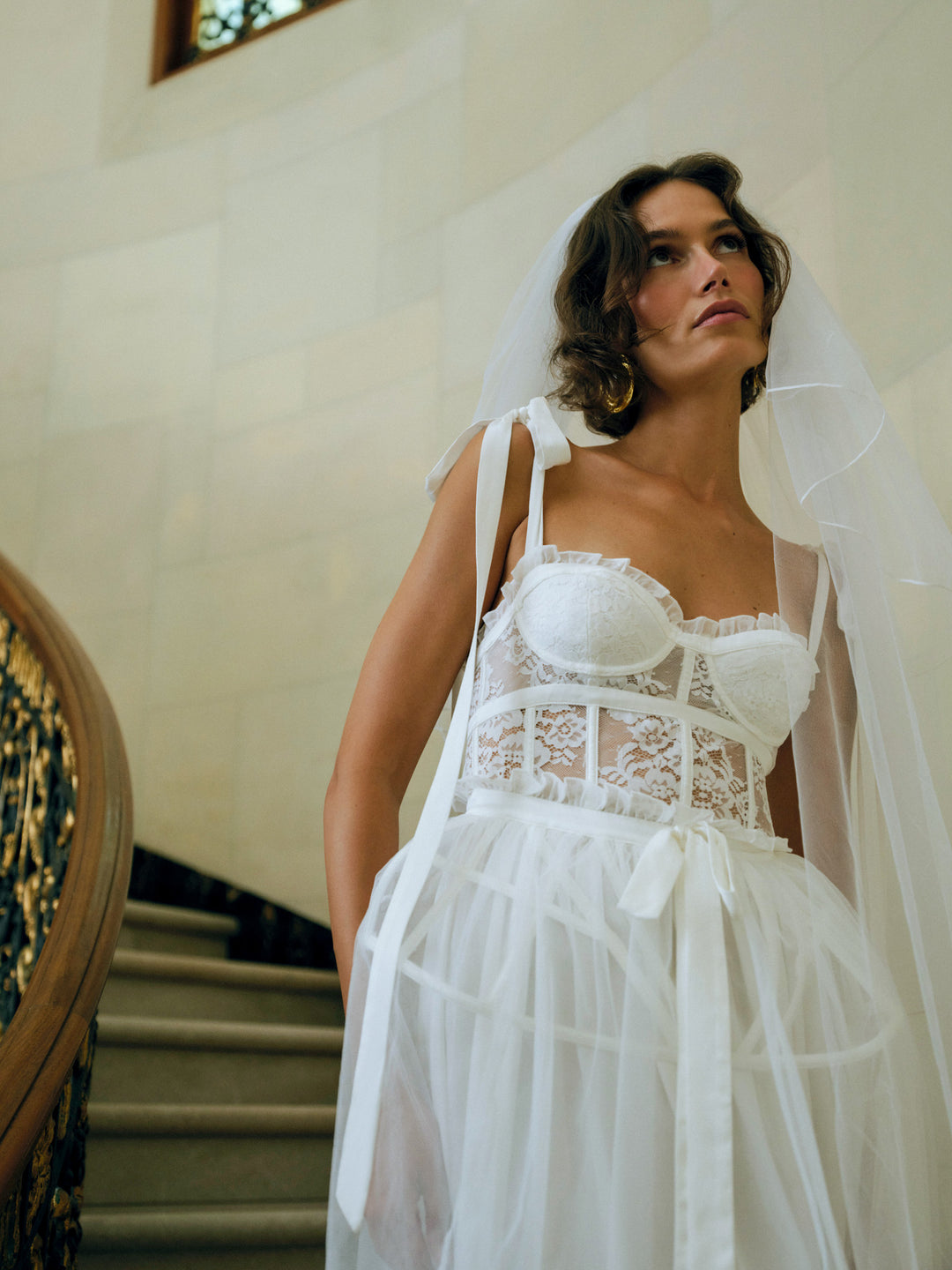 For Love and Lemons - Valetta Gown - Cream