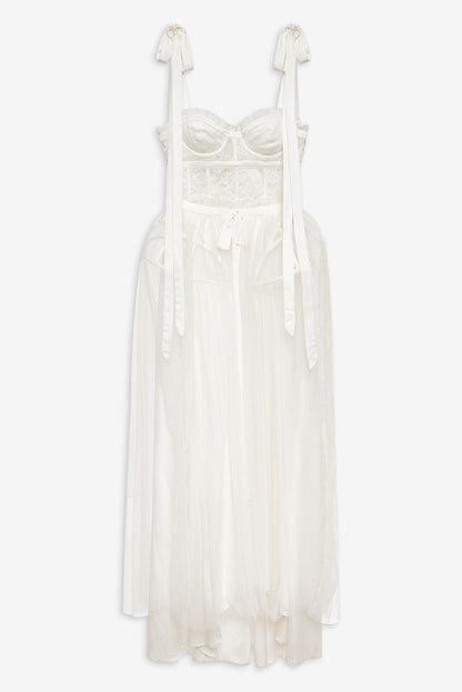For Love and Lemons - Valetta Gown - Cream