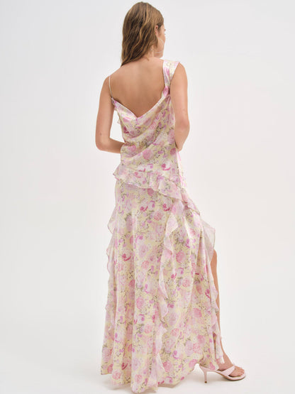 For Love and Lemons - Sawyer Maxi Dress - Yellow