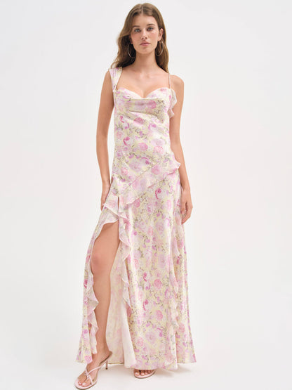 For Love and Lemons - Sawyer Maxi Dress - Yellow