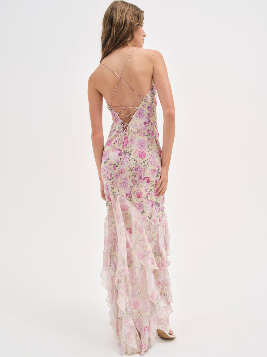 For Love and Lemons - Elea Maxi Dress - Yellow