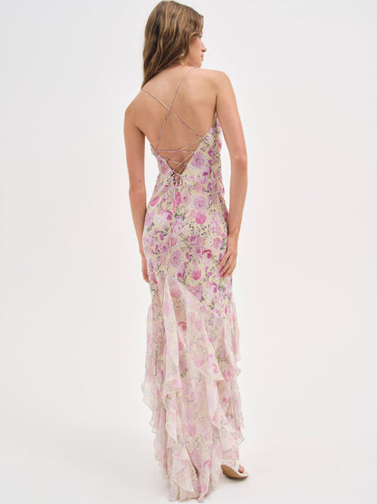 For Love and Lemons - Elea Maxi Dress - Yellow