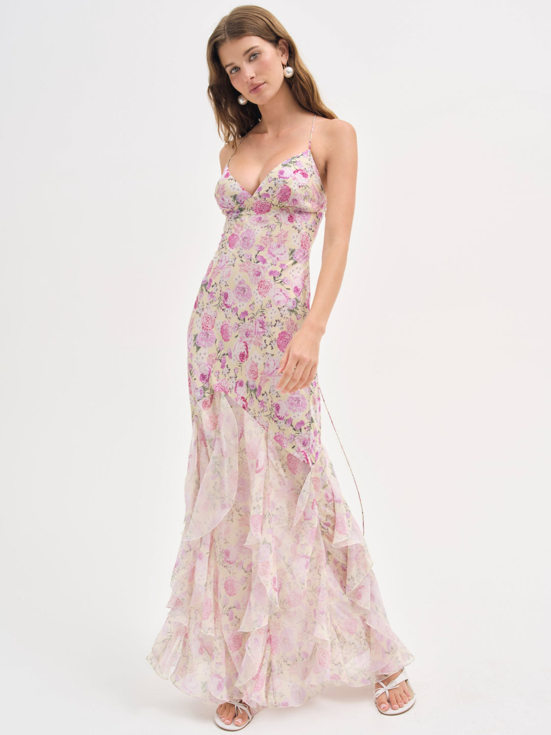 For Love and Lemons - Elea Maxi Dress - Yellow