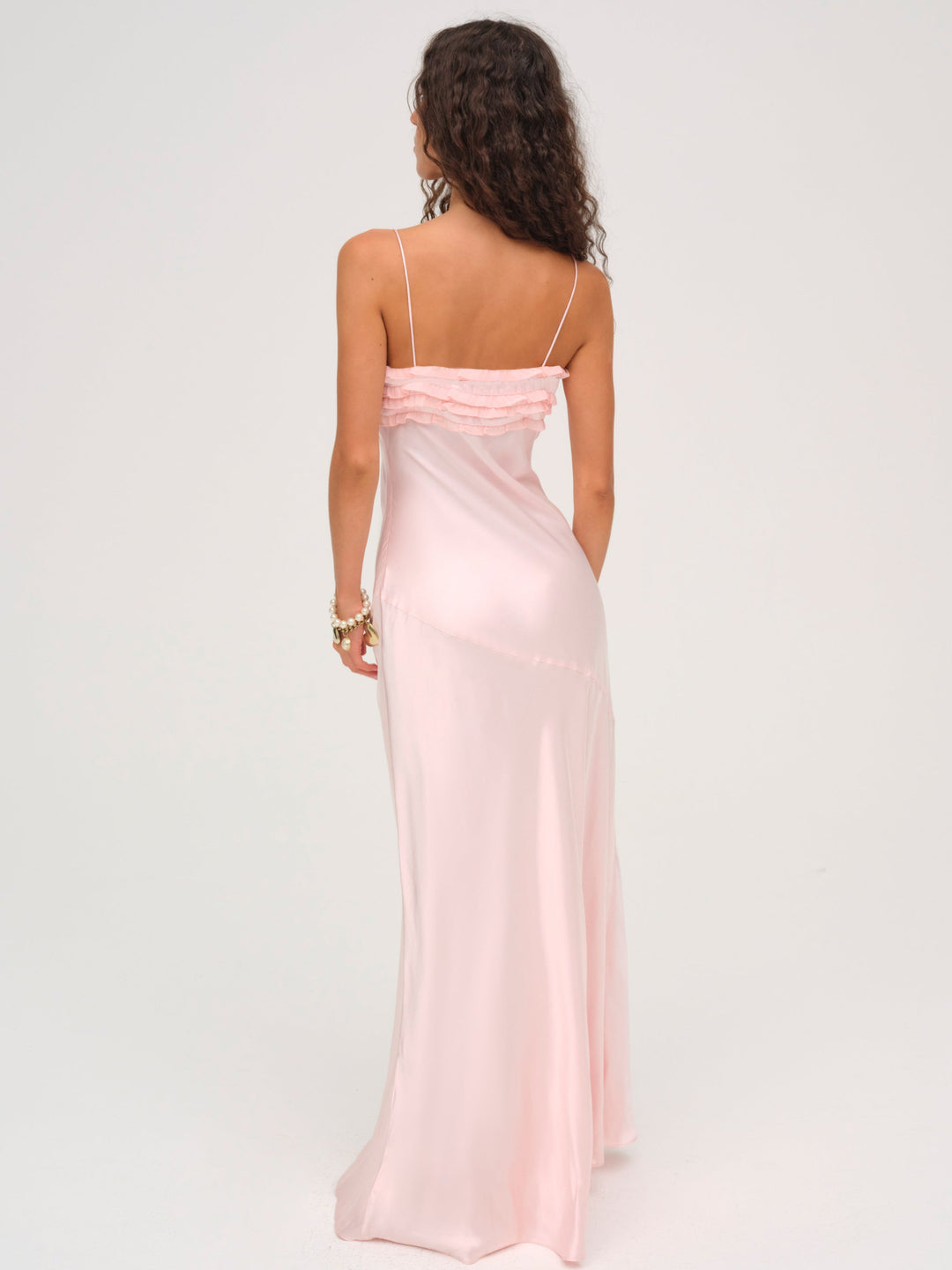 For Love and Lemons - Natalie Maxi Dress - Baby Pink