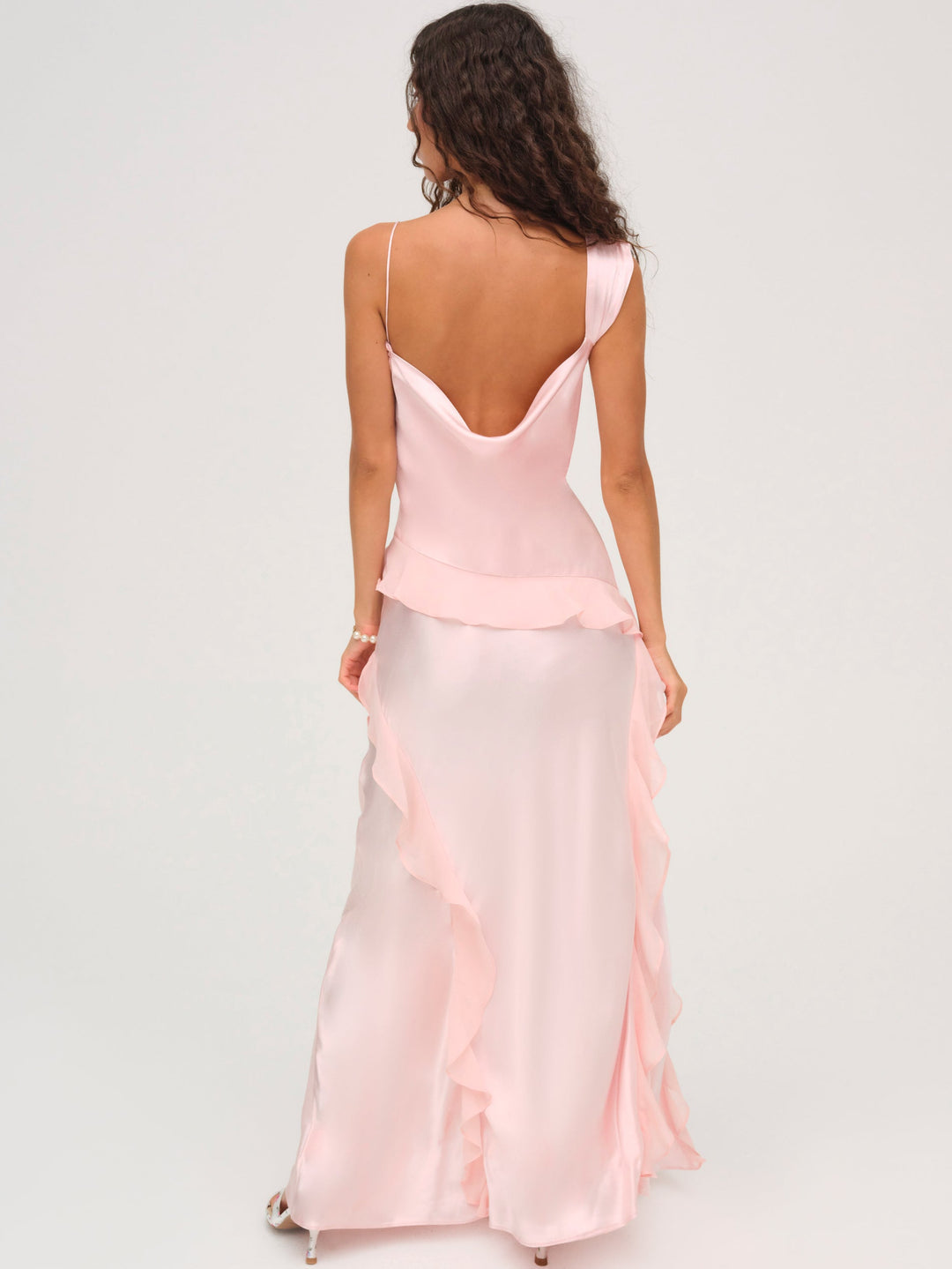 For Love and Lemons - Sawyer Maxi Dress - Baby Pink