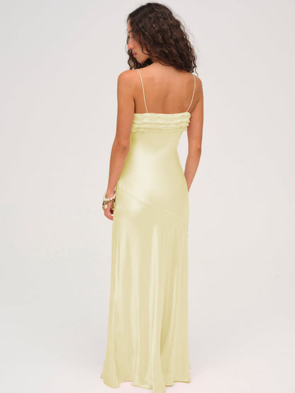 For Love and Lemons - Natalie Maxi Dress - Yellow