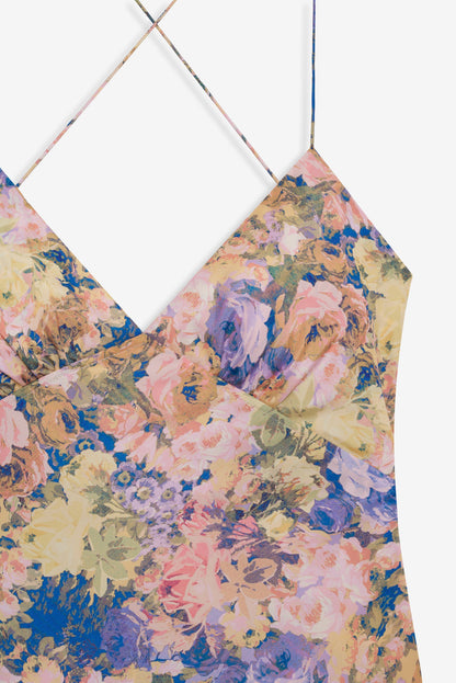 For Love and Lemons - Elea Maxi Dress - Pink