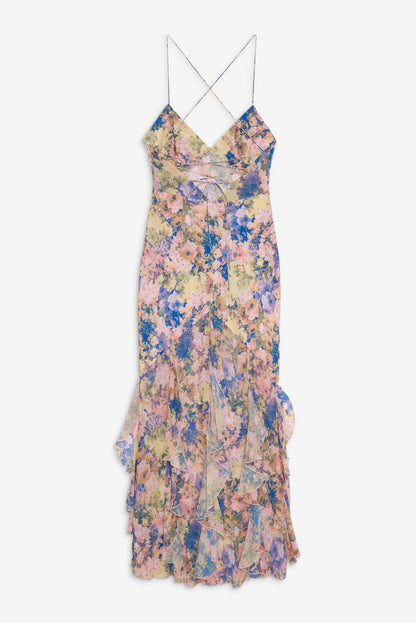 For Love and Lemons - Elea Maxi Dress - Pink