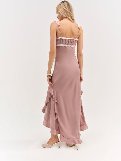 For Love and Lemons - Chelsea Maxi Dress - Mauve