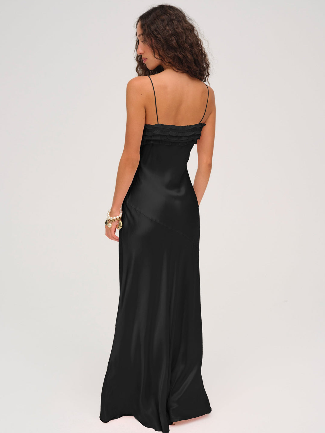 For Love and Lemons - Natalie Maxi Dress - Black