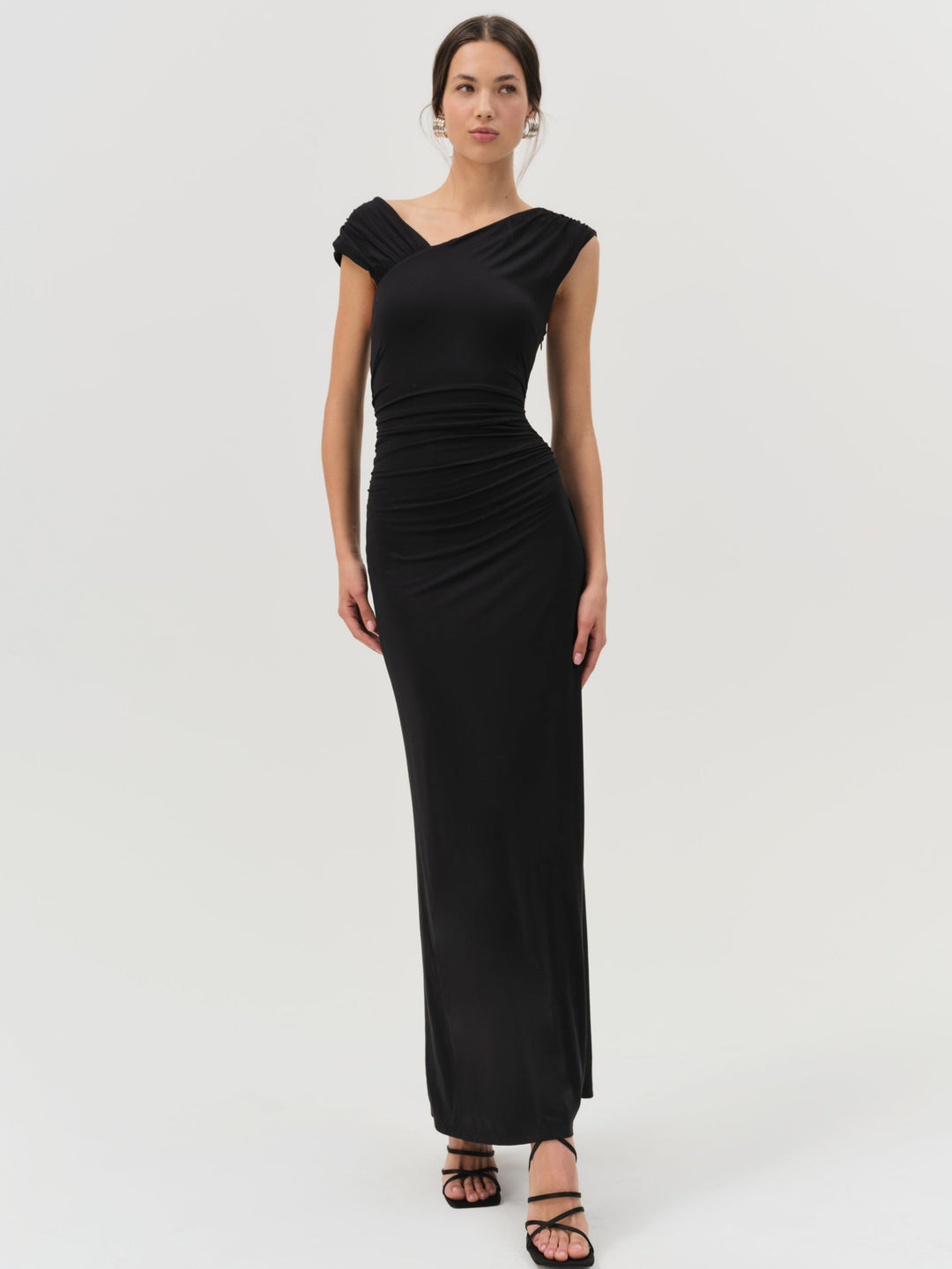 For Love and Lemons - Genesis Maxi Dress - Black