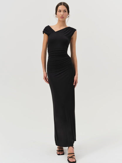 For Love and Lemons - Genesis Maxi Dress - Black