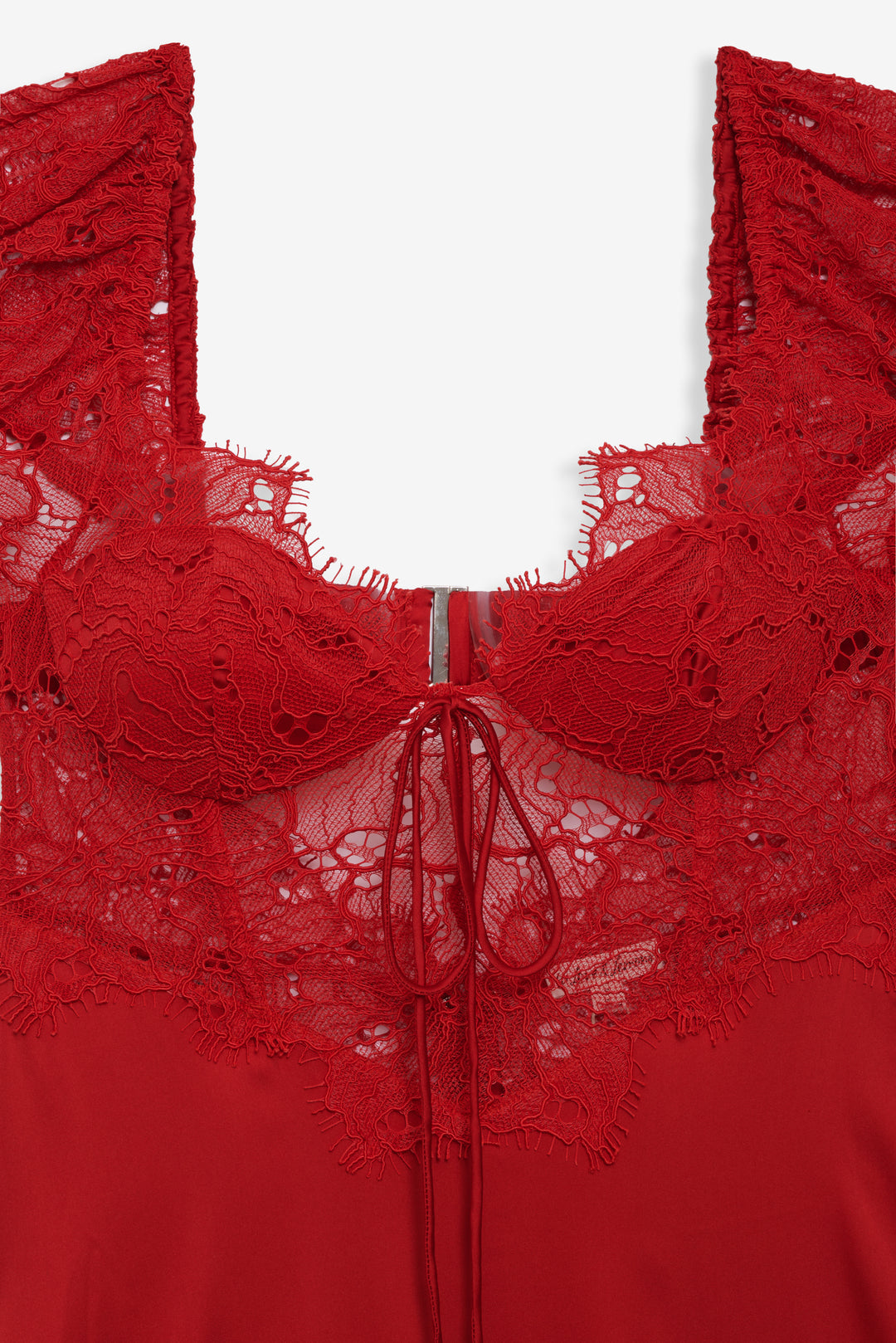 For Love and Lemons - Casey Maxi Dress - Red