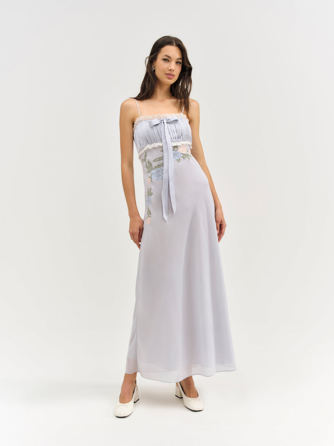 For Love and Lemons - Jasmine Maxi Dress - Blue
