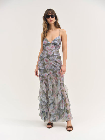 For Love and Lemons - Elea Maxi Dress - Purple
