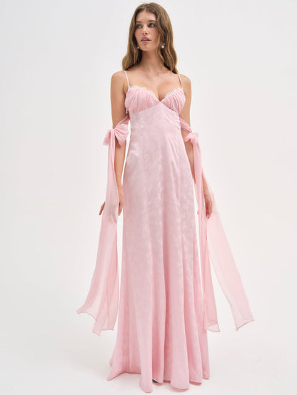 For Love and Lemons - Sheila Maxi Dress - Pink
