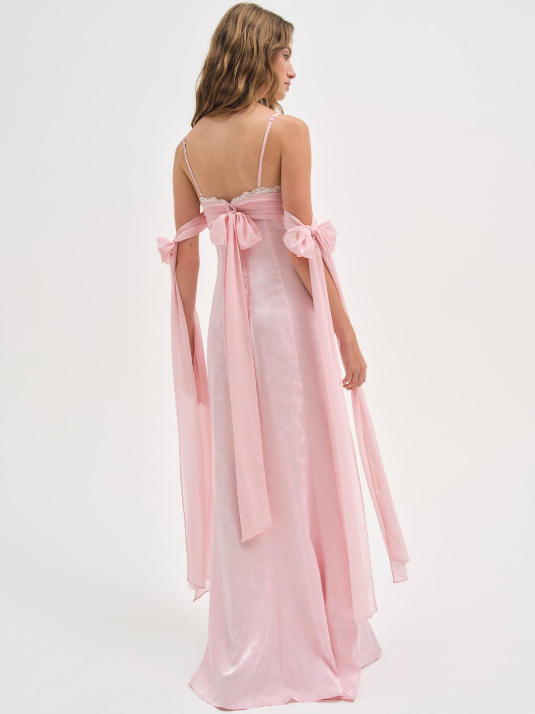 For Love and Lemons - Sheila Maxi Dress - Pink