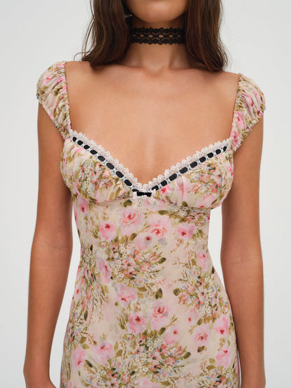 For Love and Lemons - Emmaline Maxi Dress - Yellow
