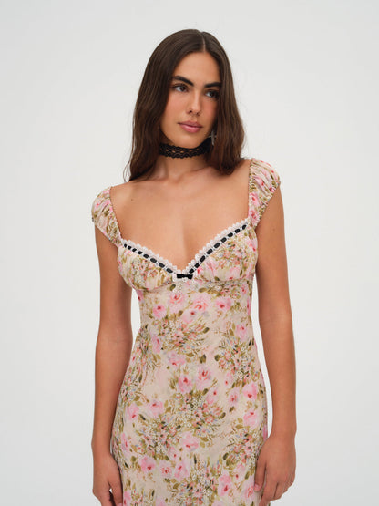 For Love and Lemons - Emmaline Maxi Dress - Yellow