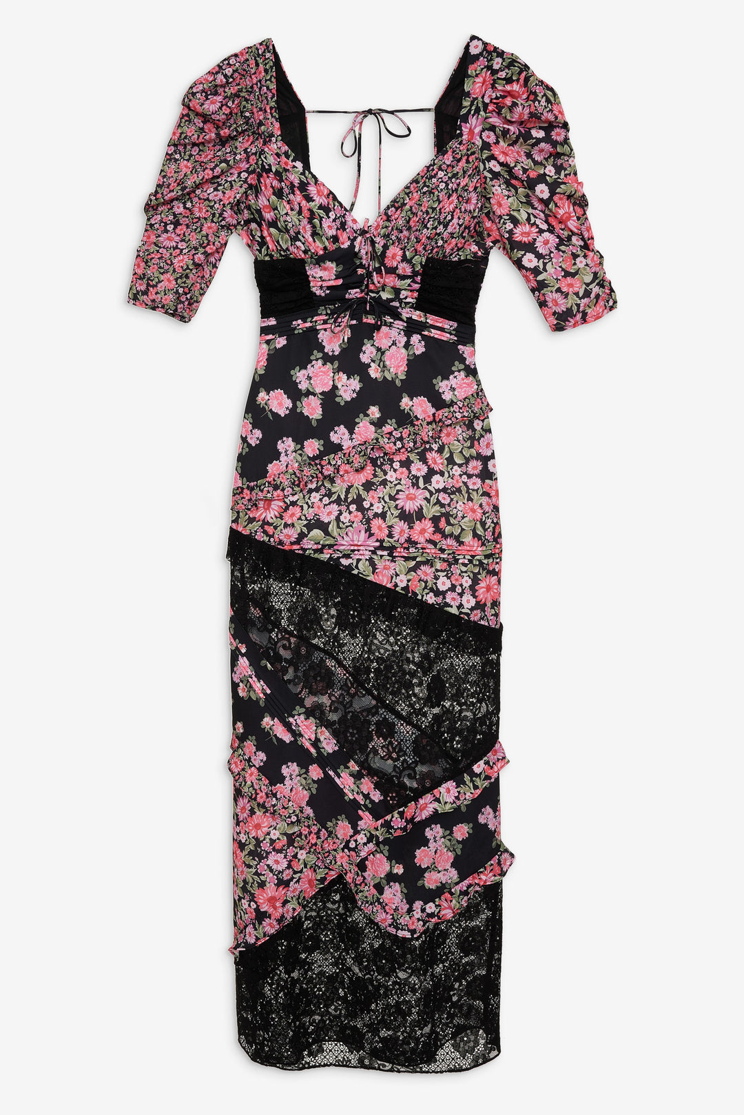 For Love and Lemons - Emalyn Maxi Dress - Black