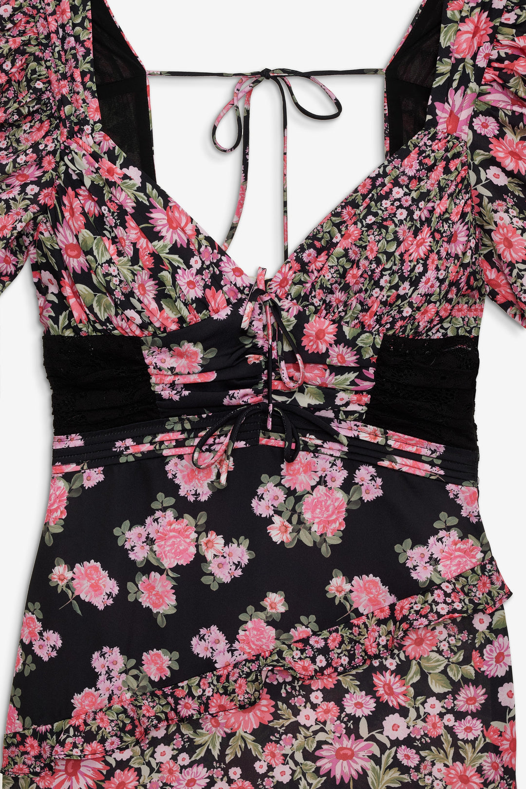 For Love and Lemons - Emalyn Maxi Dress - Black