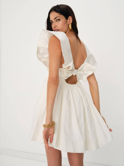 For Love and Lemons - Clementine Mini Dress - White