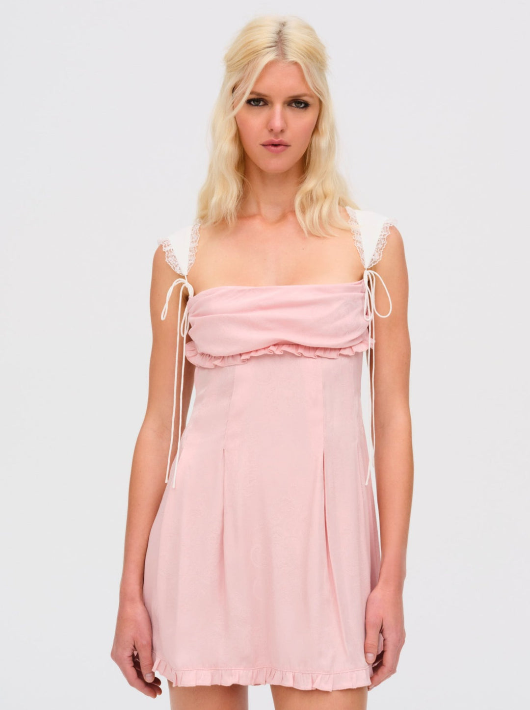 For Love and Lemons - Holland Mini Dress - Pink
