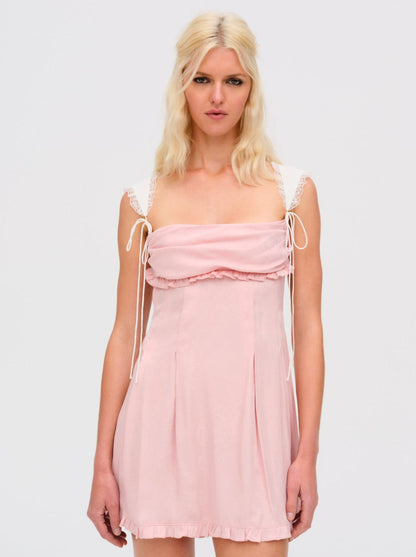 For Love and Lemons - Holland Mini Dress - Pink