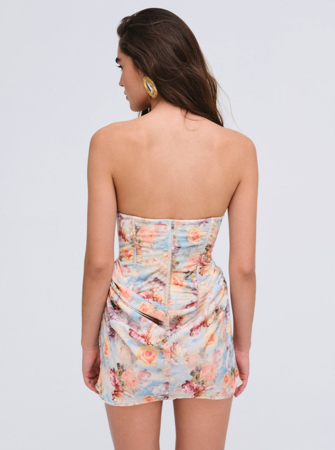 For Love and Lemons - Delphine Mini Dress - Blue