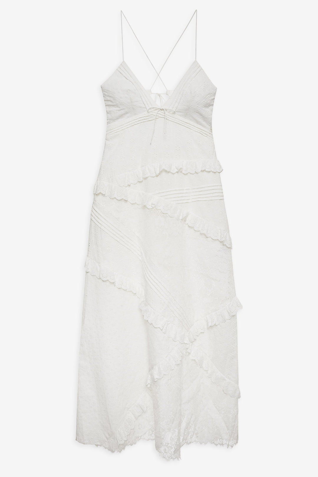 For Love and Lemons - Rosalyn Maxi Dress - White